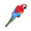Parrot Wall Decoration Realistic High Strength Resin Flat Back Design Hanging Parrot Decor for Garden