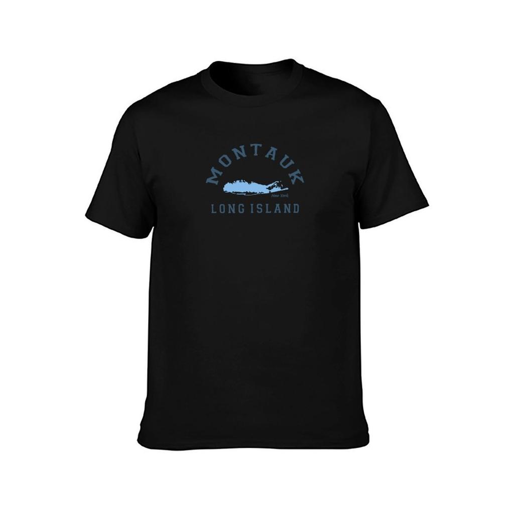 Montauk Long Island TShirt Basic Lightweight Short Sleeve Tee