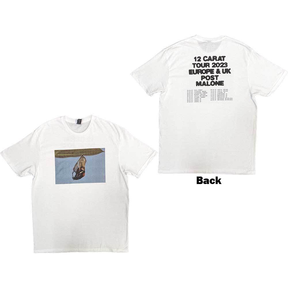 Post Malone Resurface 2023 Tour Dates T-Shirt White New Unisex T-Shirt