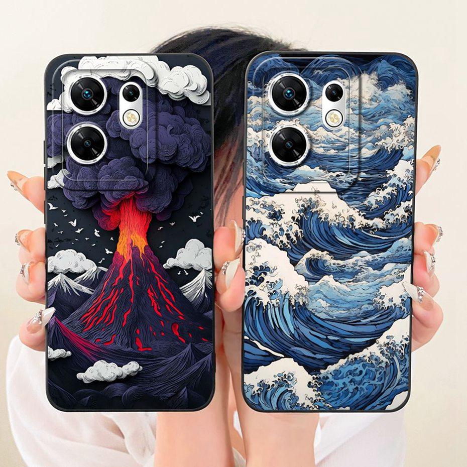 New Fashion Phone Case For Infinix Zero 30 4G 5G Soft Silicone Cases For Infinix Zero30 X6731 X6731B Shockproof Covers Bumpers