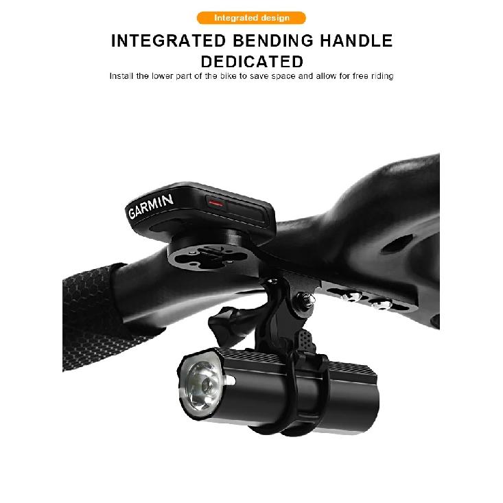 Road Bike Computer Holder Aluminum Alloy For Garmin Bryton Edge Series Gopro Light Stand Bicycle Stopwatch Speedometer Holder