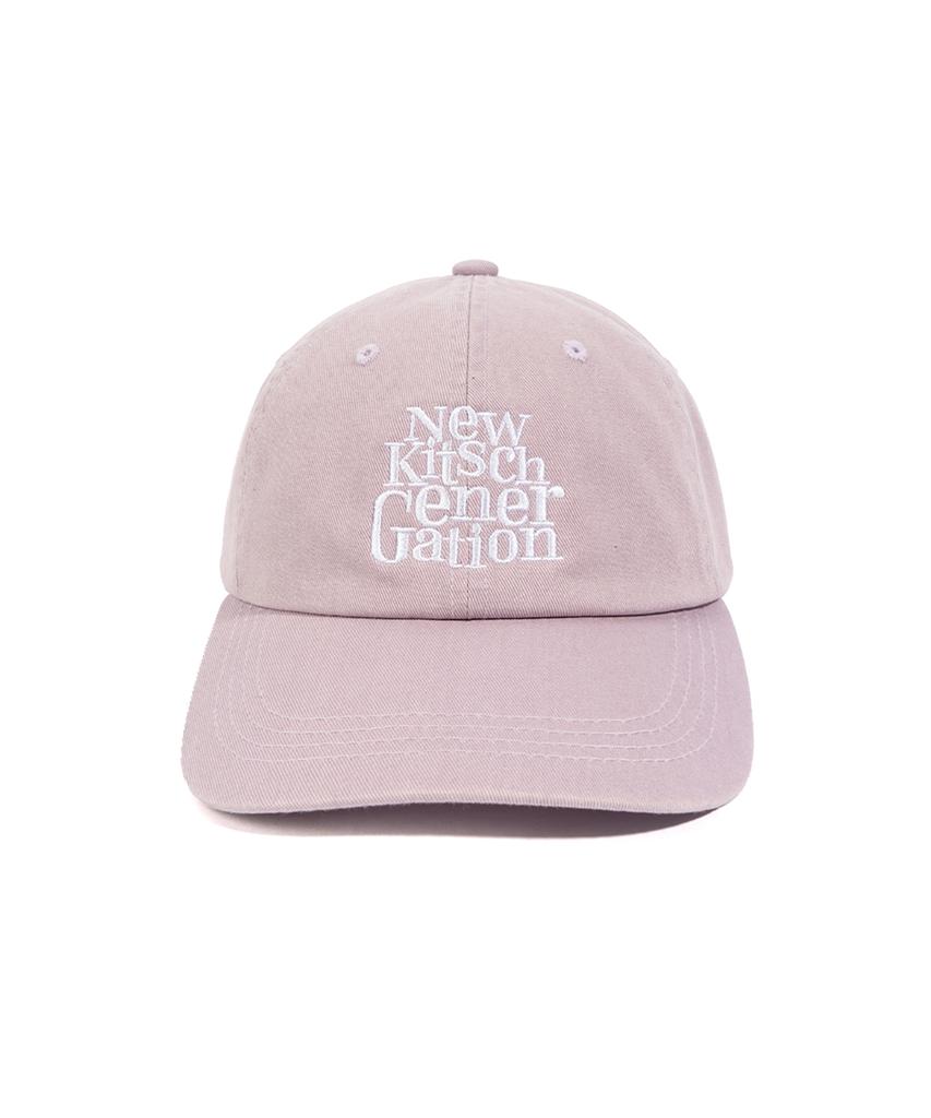 Кепка с классическим логотипом NEWKITSCH Nkg (Светло-розовый)