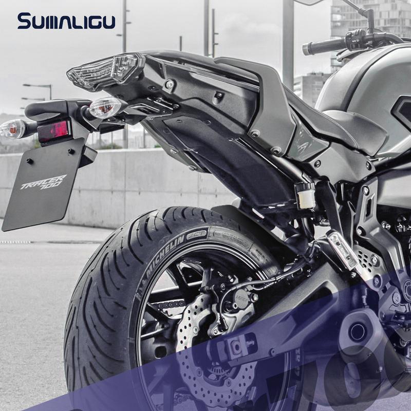 Для YAMAHA Tracer 7 GT Tracer 700 MT-07 аксессуары для мотоцикла заднее крыло удлинитель удлинительная пластина водонепроницаемый брызговик