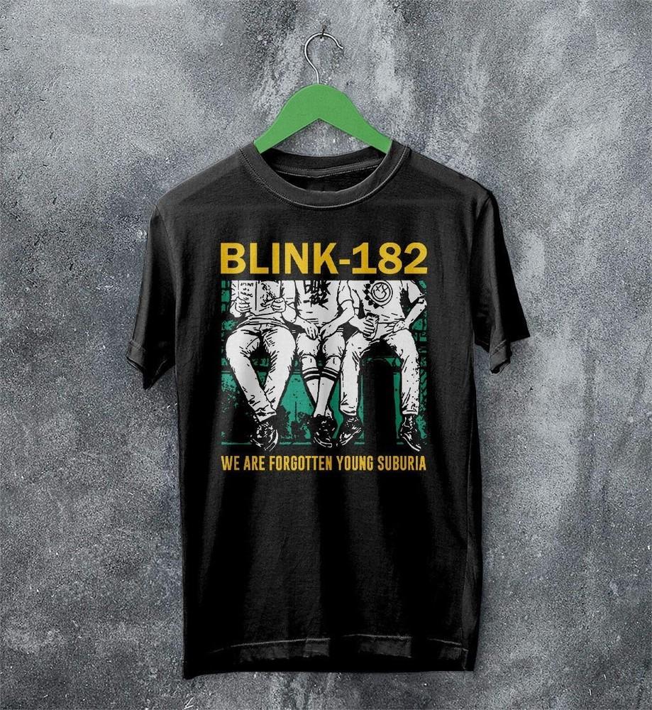NEW Blink 182 We Are Forgotten Young Cotton Black T Shirt All Size C350 Unisex T-Shirt