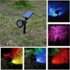 7LED Solar Lawn Lamp Outdoor RGB Solar Spotlight Garden Landscape Light for Wall Path Tree Lawn Halloween Christmas Decoration