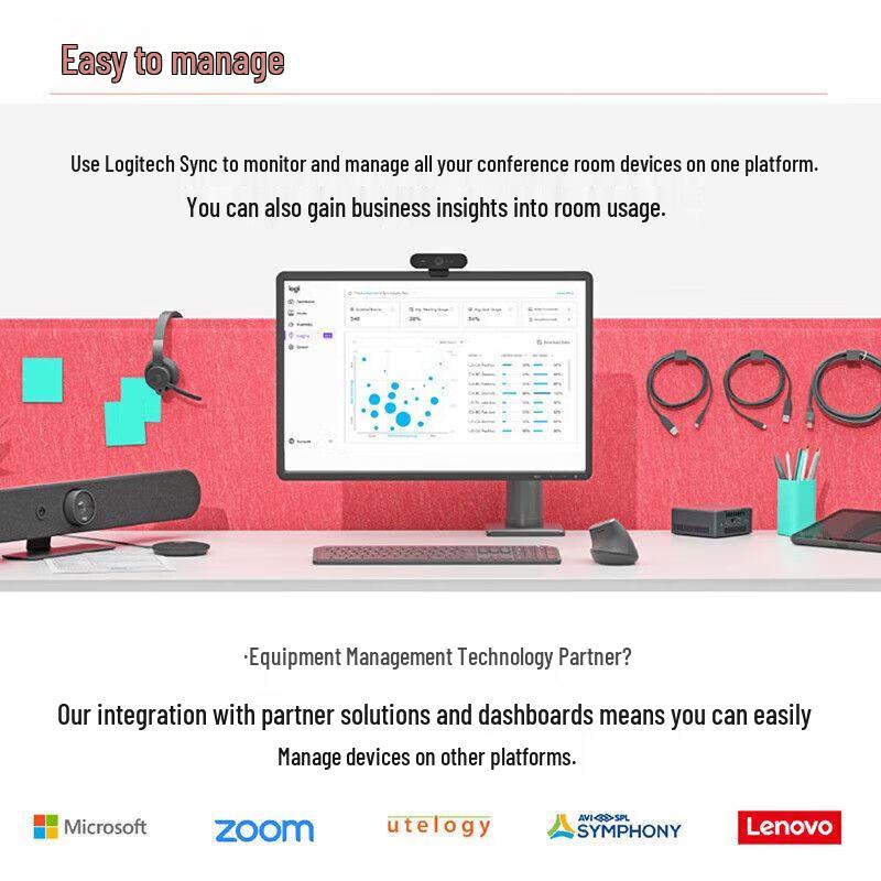 Logitech CC4500e 4K Video Conferencing System