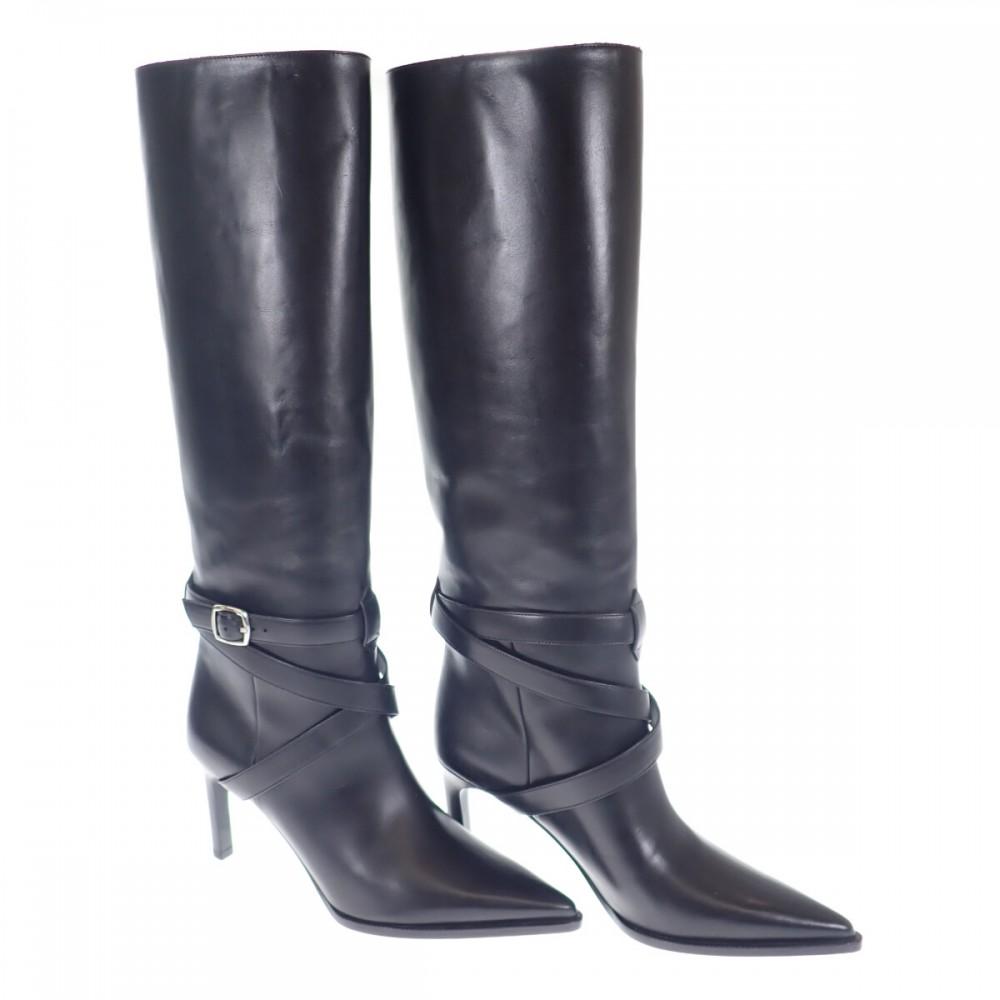 CELINE  351363314C.38NO 36 boots black Calfskin Women