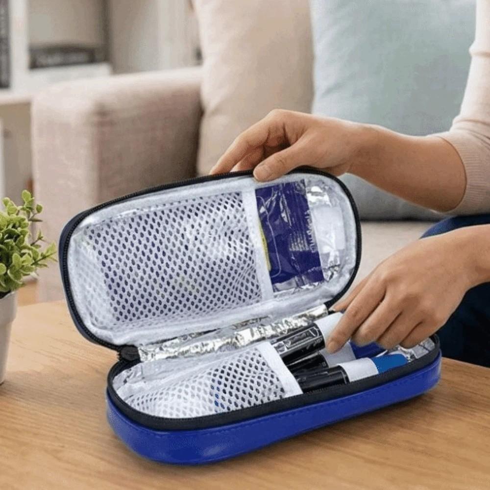 Portable Insulin Cooling Bag Thermal Insulated Insulated Insulin Cooler For Diabetics