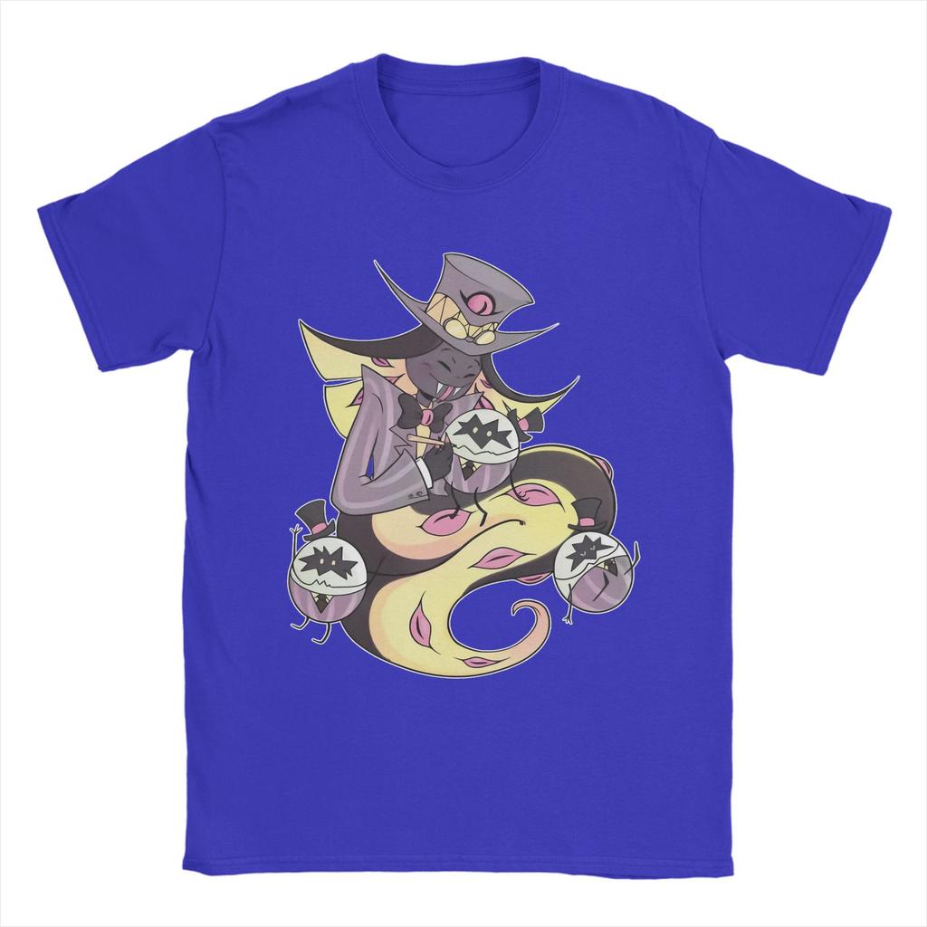 Мужские футболки Sir Pentious Hazbins Hotels из чистого хлопка, повседневные футболки с коротким рукавом и круглым вырезом, летние футболки