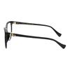 Gucci Logo side mark decoration butterfly optical glasses frame women's black Black 54mm glasses case (random size and color) + glasses cloth