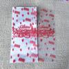 Valentine's Day Colorful Transparent OPP Cellophane Candy Bags