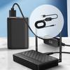Кабель-переходник USB 5 В на 12 В с разъемом DC5.5 мм и встроенным модулем преобразования для совместимого маломощного оборудования и резервных систем