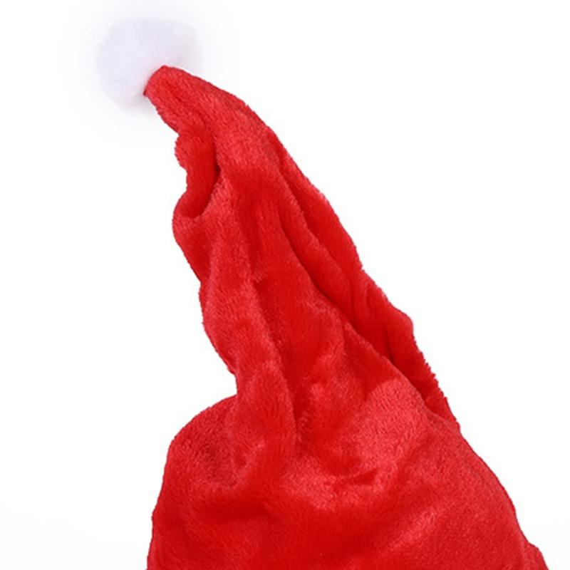 Электрическая Рождественская Шляпа с Движущимися Ушами, Забавная, Поющая, Танцующая, Мягкие Колпаки, Праздничный Подарок, Украшения, Игрушки для Детей