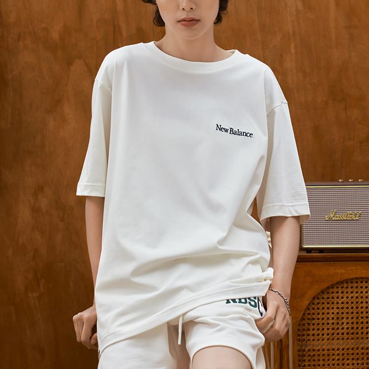 New Balance Casual Tee White (Unisex) T-Shirts 5ED25433 IV