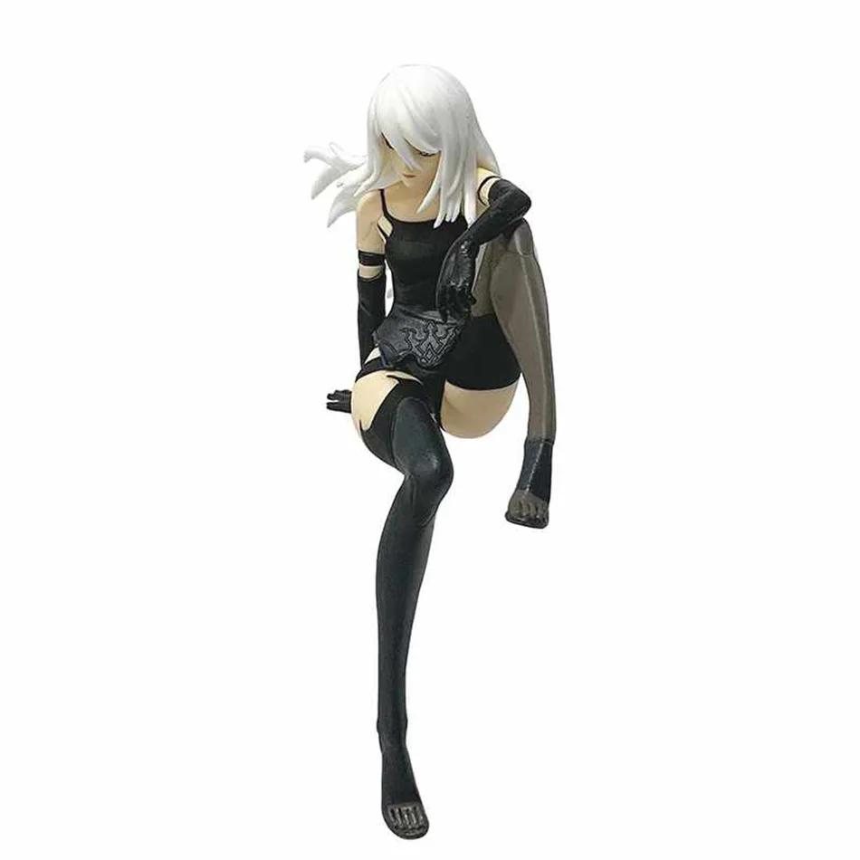 15 см Аниме Оригинал SEGA Nier:автомата Версия 1.1A 2B Йорха №. 2 Премиальные фигурки Chokonose типа B, ПВХ-модель, Коллекционные игрушки