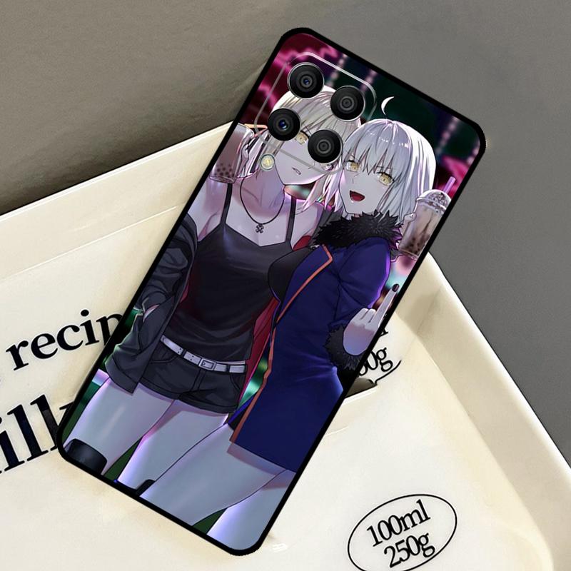 Чехол в японском стиле с аниме-девушкой для Samsung Galaxy M21 M31 M14 M34 M54 M33 M16 M36 M56 M53 M13 M12 M32 M52 M15 M55 M35