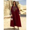Indonesia Middle East Dubai Middle East Robe Clothing Arab Robe Embroidery Travel Formal Dress Dress Dresses