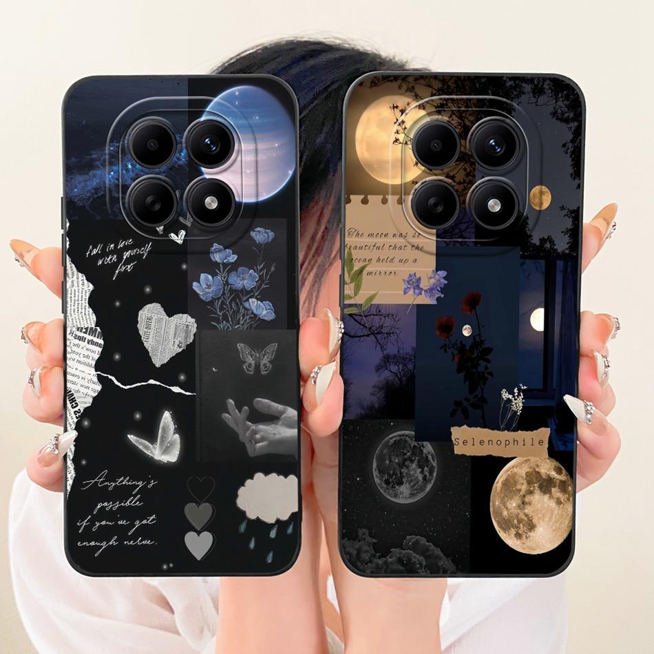 For Xiaomi Redmi Note 15 5G / Note 15 Pro 4G Fashion Dusk Beach Painting Phone Case For Redmi Note15 15Pro Soft Silicone Bumpers