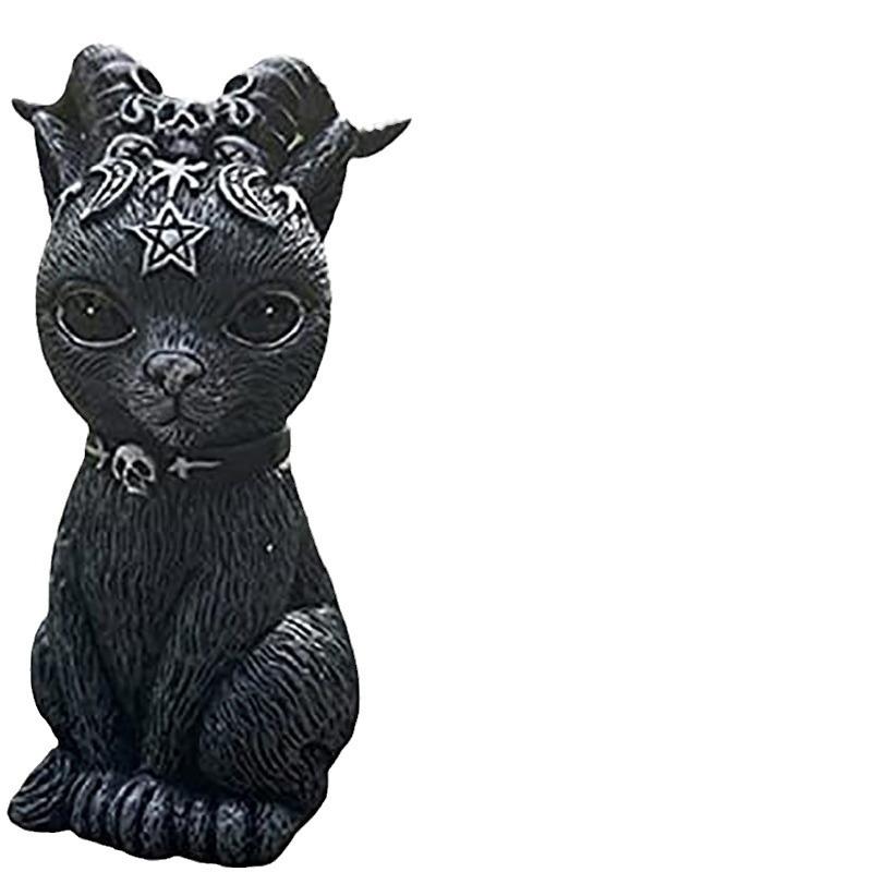 Хэллоуин Ведьма Кот Черный Кот Смола Декоративный ЭлементДизайн Атмосферы Хэллоуина Декоративный Элемент