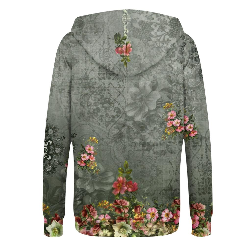 Толстовка на молнии, женские толстовки с длинными рукавами, осенние наряды, большие толстовки с капюшоном, повседневные модные куртки