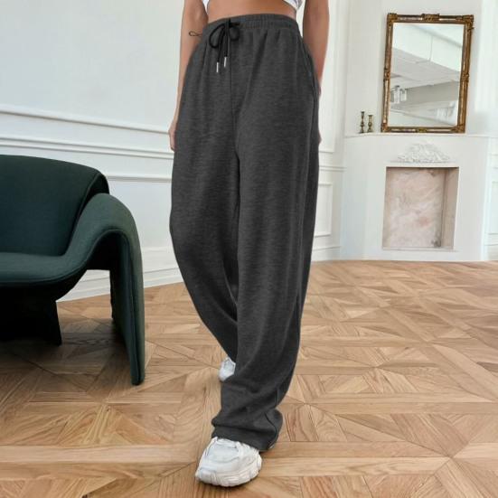 Женские костюмы, комплект из 2 предметов, пиджак-блейзер оверсайз и широкие нарядные брюки, повседневный деловой комплект, формальная офисная одежда