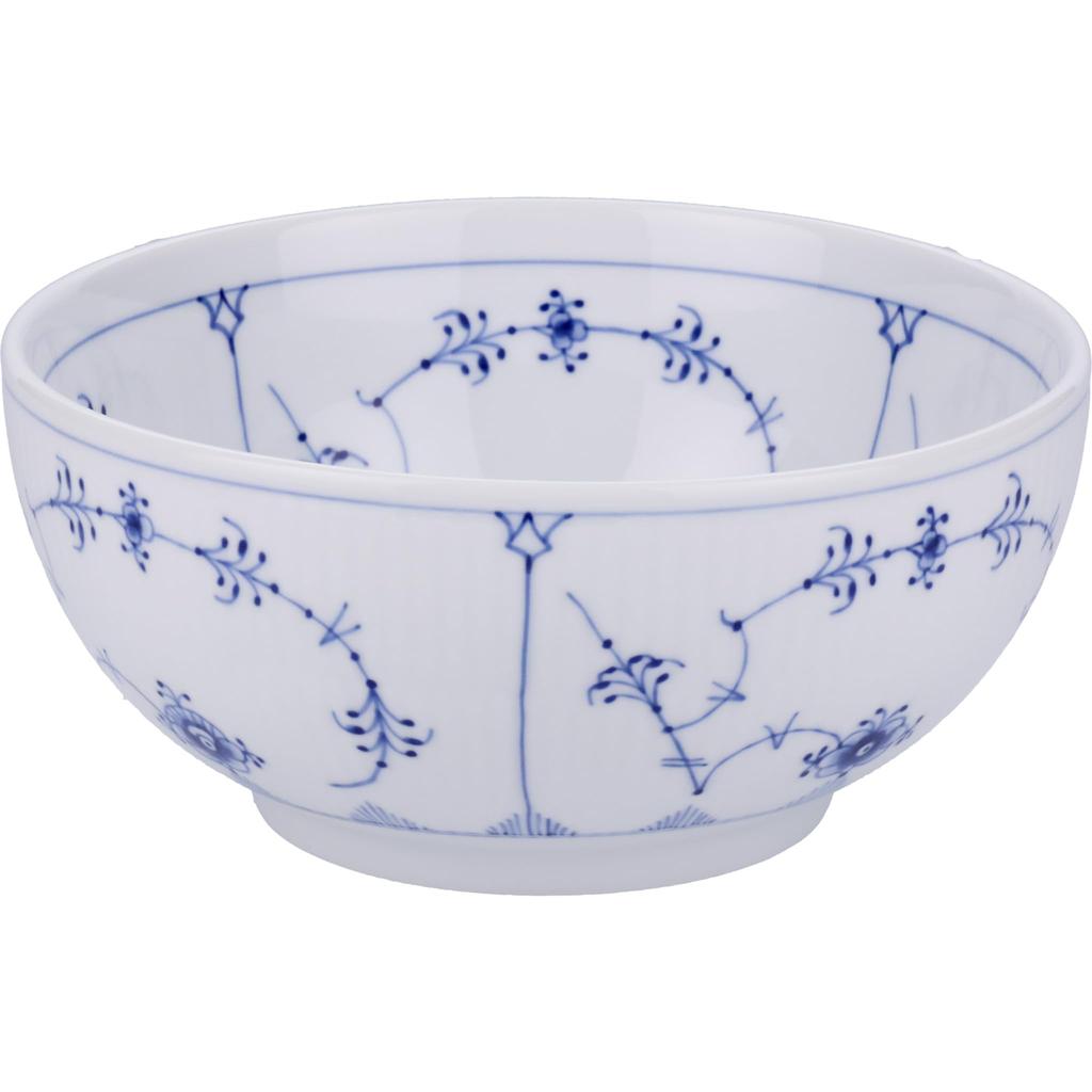 Imported Royal Copenhagen Blue Fluted Plain Bowl 18cm 1017190 [Regular Product]