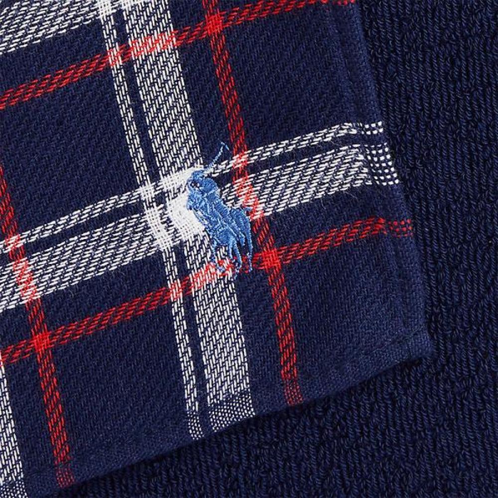 Polo Ralph Lauren Мужской клетчатый хлопковый махровый платок Mapoptw09120222410