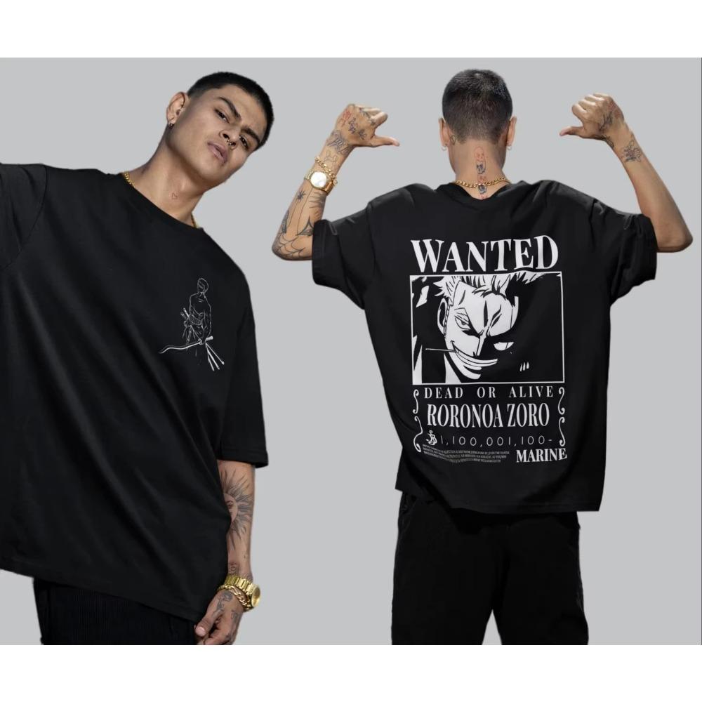 Футболки Луффи Японское аниме Винтаж Лето Хлопок Мужская футболка Повседневная с коротким рукавом Уличная одежда Топы Футболки Мужская одежда