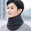 Зимний шарф для защиты шеи, новый однотонный женский универсальный шарф для защиты шеи