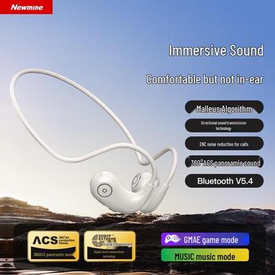 Bluetooth-наушники Newmine F850 с костной проводимостью, открытого типа