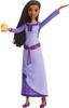 Polly Pocket Mattel Disney Wish Toy: Asha of Rosas Sings Fashion Doll & Star Figure. Features removable clothing for posing and sings "This Wish" in E