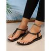 Casual Women's Shoes, Beach Sports Flat Sandals, Home Flip-flops for Outerwear