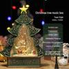 Holiday Snowfall Train Car Music Box Crystal Ball Toy for Kids & Seniors - Perfect Birthday Gift or Lamp