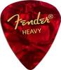 Fender 8 медиаторов для гитары формы "капля", тяжелые, по одному каждого [Ассорти из 8 цветов] (1 цвет)