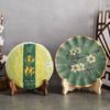 Retro Home Decor Porcelain Plate Display Foldable Storage Rack Easel Decorative Rack Display Stand
