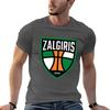2025 New Model Zalgiris, Basketball Club T-Shirt T Shirt For Unisex 100 Percent Cotton Unisex T Shirts For Unisex Casual T-Shirt