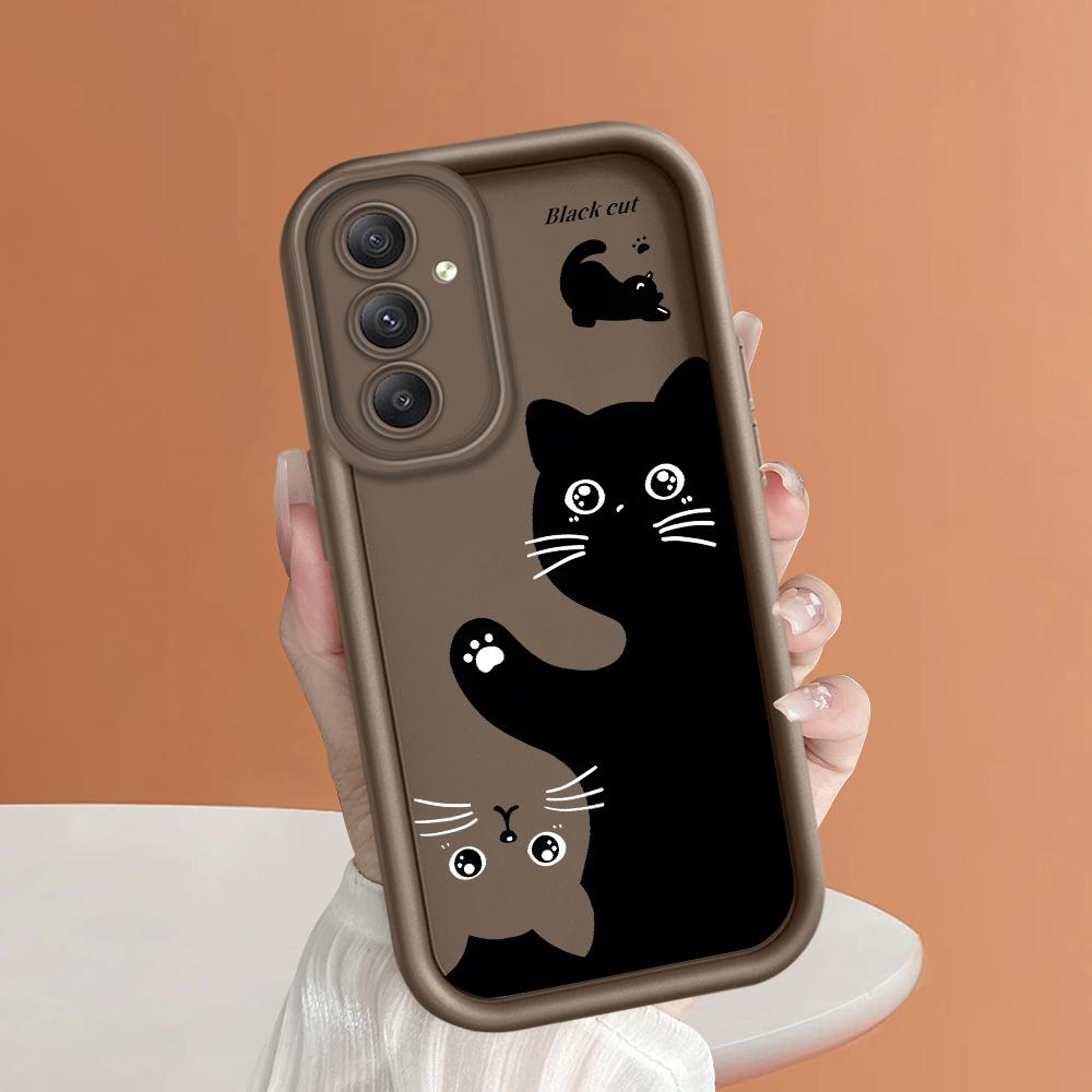 Мягкий силиконовый квадратный чехол с рисунком лестницы для телефона, полное покрытие, противоударный защитный резиновый чехол для камеры для Samsung