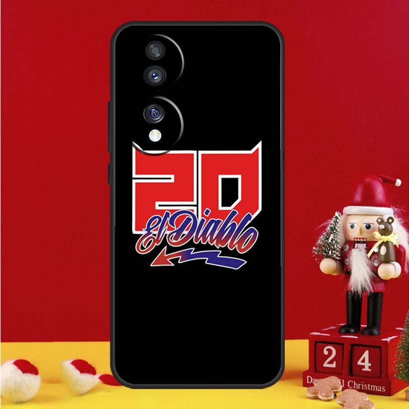 Чехол для телефона Moto Fabio Quartararo для Honor Magic V5 5 6 7 Pro Honor 200 400 Lite 50 70 90 X7a X8a X8b X9a X9c X9b