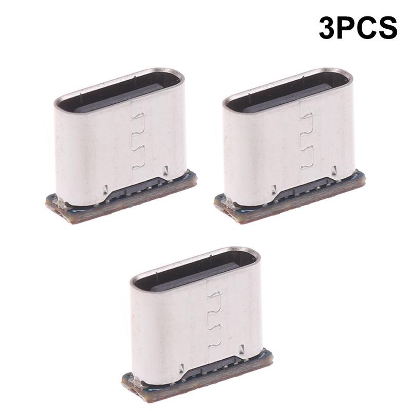 1/3/5Pcs Type-C Female Connector Type C Female Jack 5PIN SMD SMT Type-C Socket Charging Port Micro USB&Mini USB Universal