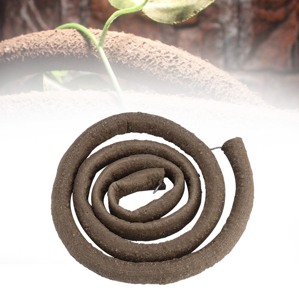 Artificial Reptile Climbing Branch Flexible Jungle 3.28ft Rattan Long Vine Habitat Decor(L)