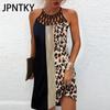 JPNTKY Женская мода Лето Весна Повседневные платья без рукавов