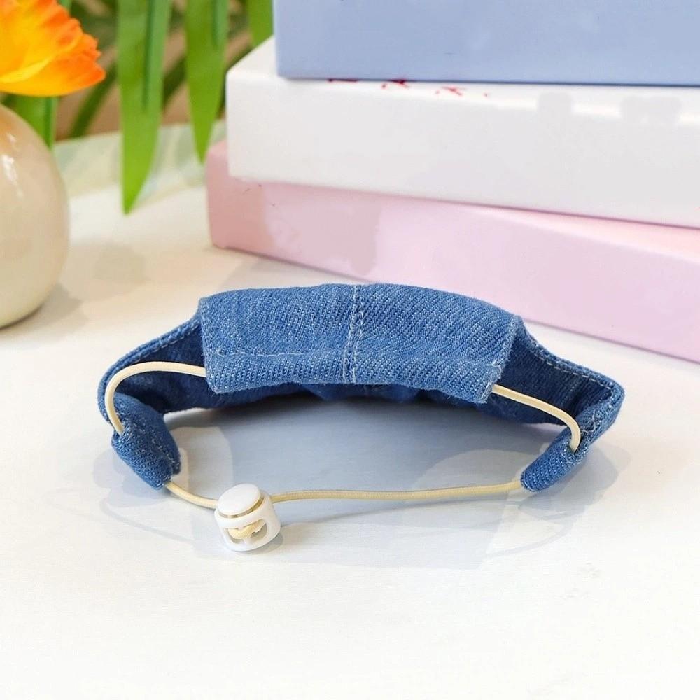Korean Style Dog Sun Hat with Sunglasses Denim Cap Puppy Baseball Cap  Beach Activities