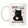 Кот Кошки Керамическая Кофейная Кружка Пью Вода Чашка Кофе Написано Люди Кружка