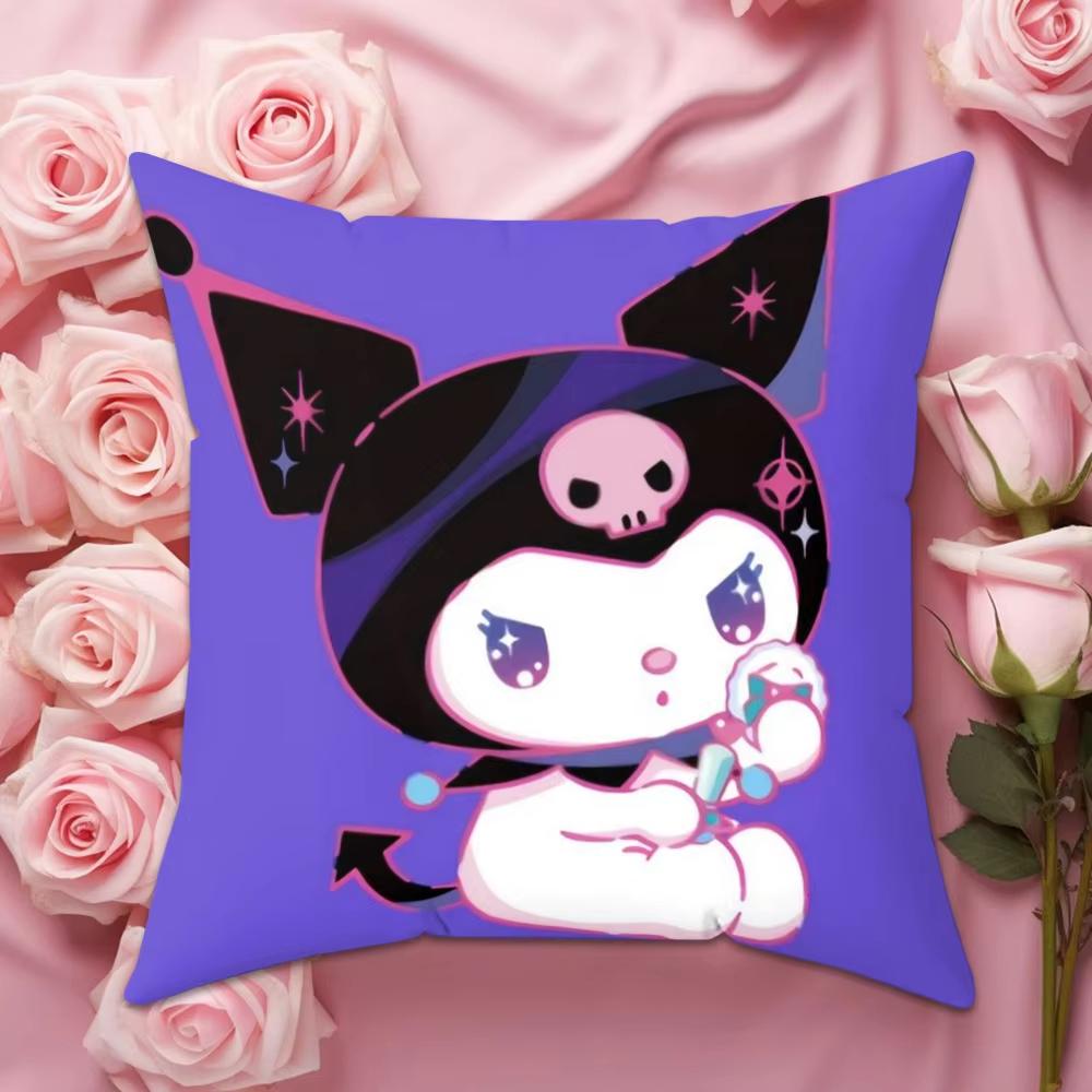 Двусторонняя наволочка Куроми Милый персонаж Sanrio для дивана гостиной спальни домашнего декора интерьера подарок