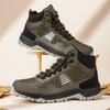 Мужские походные ботинки Осень Зима Легкие Противоскользящие Лесные Ботинки для Ходьбы Рабочие Ботинки Альпинизм Защита Голеностопа Кроссовки для Пары