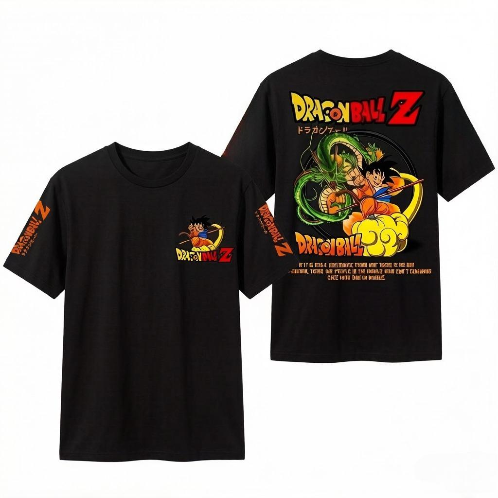 Summer Spring Bestselling Dragon Ball Z Cotton Tshirts Suitable for Both Unisex Women Also for Parents and Children Together
