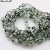60PCS 6mm Green Phantom Crystal Loose Beads for DIY Jewelry Making