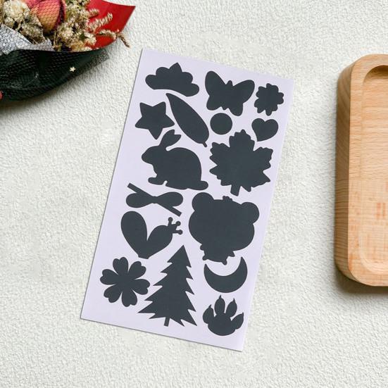 3Pcs Down Jacket Patches Creative Shape Waterproof Easy To Use DIY Clothing Hole Self-Adhesive Repair Patches