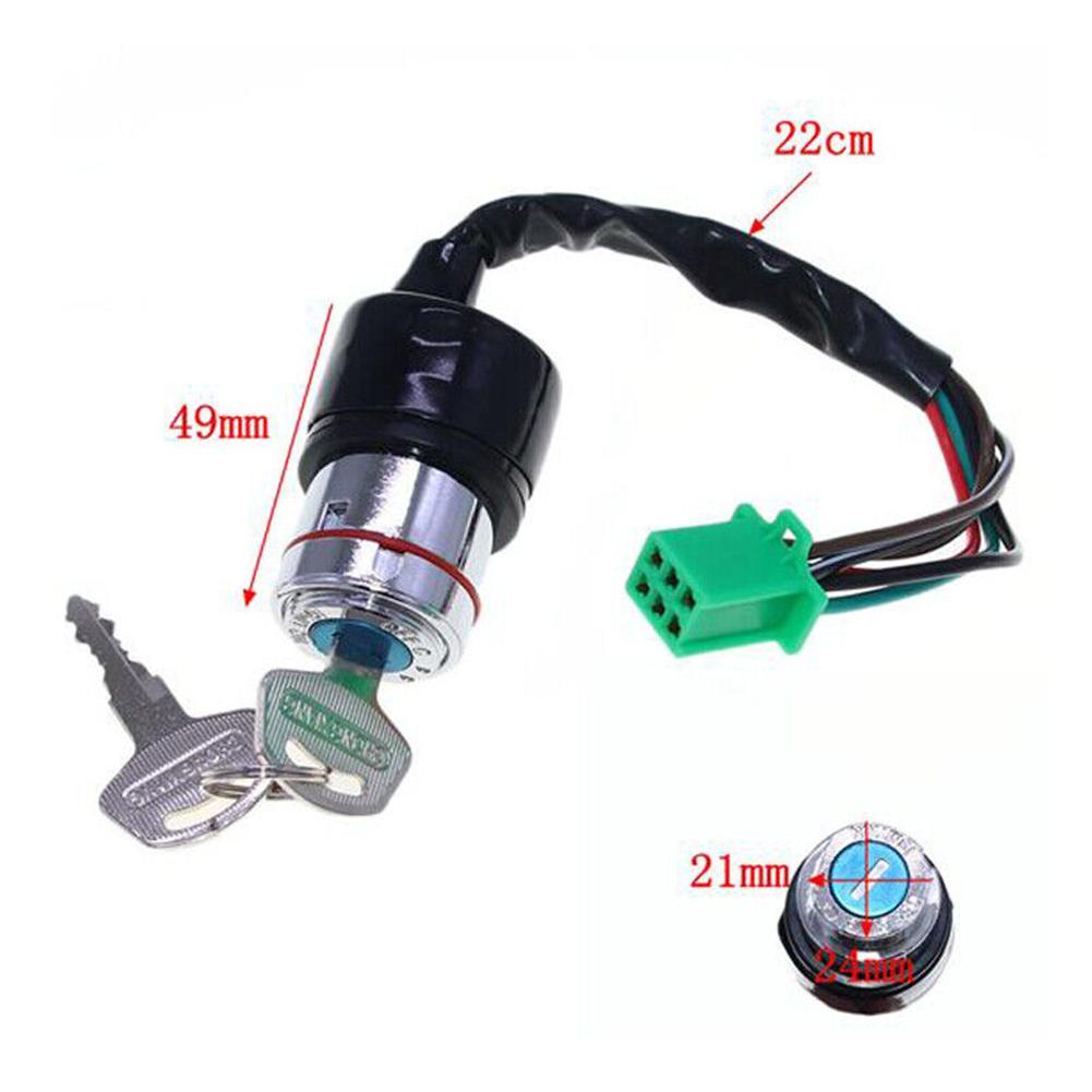 Выключатель зажигания Выключатель ключа зажигания Выключатель запуска мотоцикла