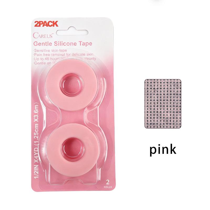 2-Pack Non-Slip Breathable Silicone Eyelash Extension Tape